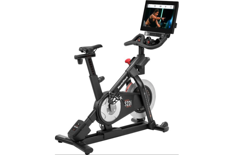 Original Peloton Bike  Indoor Stationary Exercise Bike with Immersive 22  HD Touchscreen(English Only), Exercise Bikes -  Canada