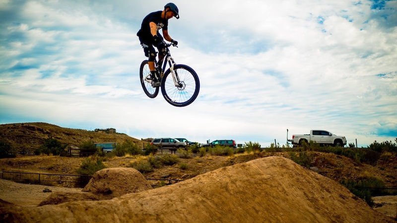 Darin M Carville at Lunch Loops Jump Park in Grand Junction, Colorado ...