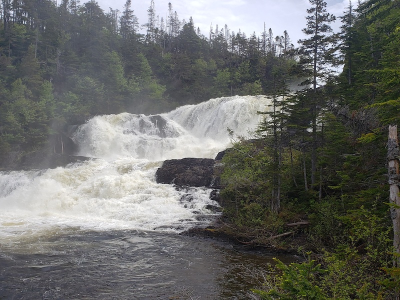 Baker's Brook Falls Hiking Trail Rocky Harbour, NL