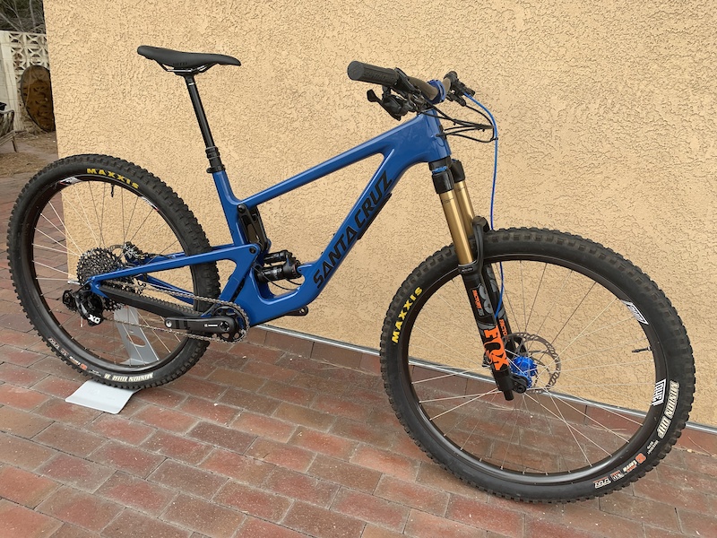 blue santa cruz hightower