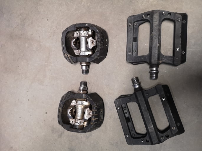 shimano dx pedals review