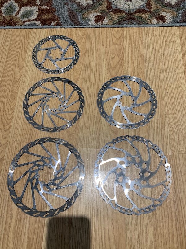Rotors of varying sizes, 1 new For Sale