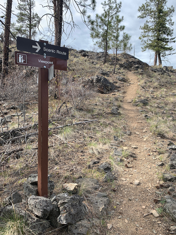 Boulder, LookOut! Hiking Trail Kelowna, BC