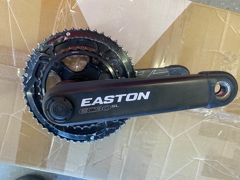Easton EC90 Crankset Cinch Power meter 50/36 and 46/34 For Sale