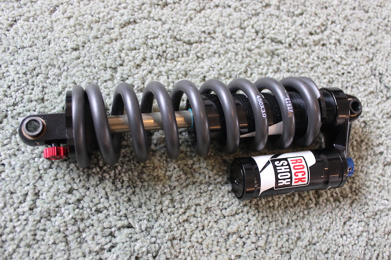 RockShox Metric Spring - Electric Red, Length 134MM, Spring Travel (47.5-55MM), 350 LB