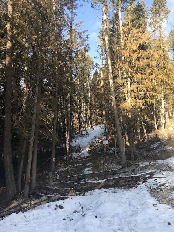 Thompson Pack Trail Hiking Trail Creston, BC