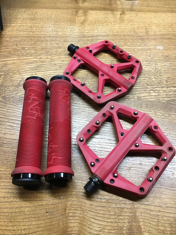 Crank Brothers Stamp 1 and ODI Sensus Locking Grips For Sale