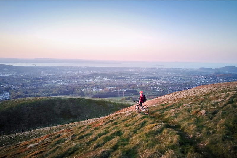 Capelaw Traverse Mountain Biking Trail Edinburgh