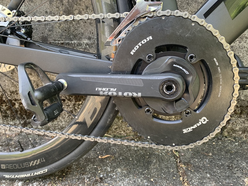 2020 Rotor Aldhu w/INspider Power Meter + QRings For Sale