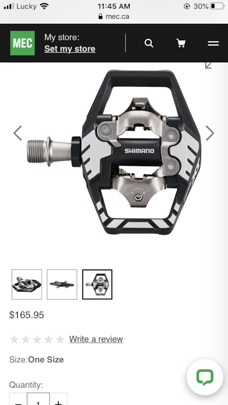 mec shimano pedals