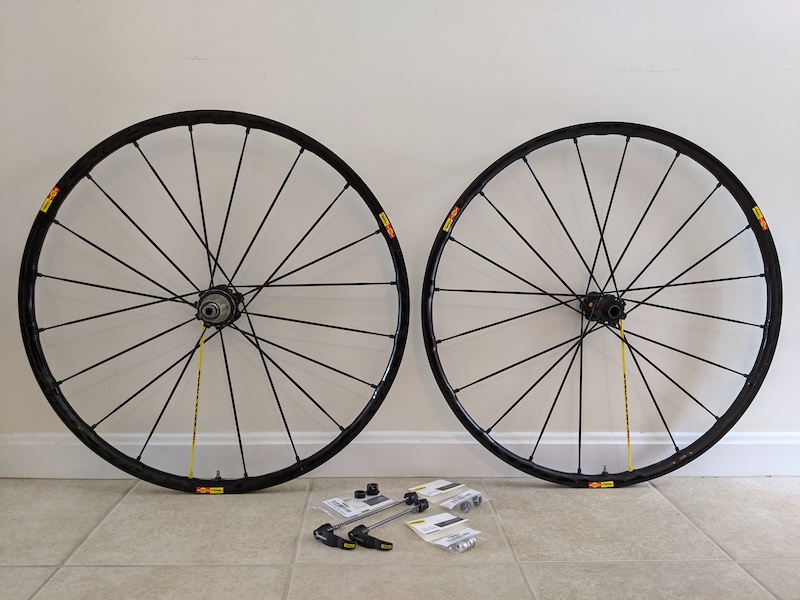 mavic crossmax sl 26 wheelset