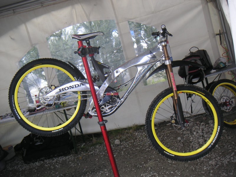 Greg Minnaar's actual bike he rode in the finals!