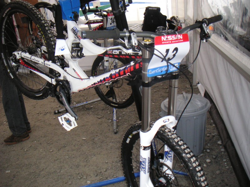 Gee Atherton's DH weapon