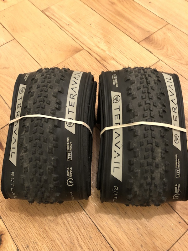 2019 Teravail Rutland 650b gravel tire pair Excellent! For Sale