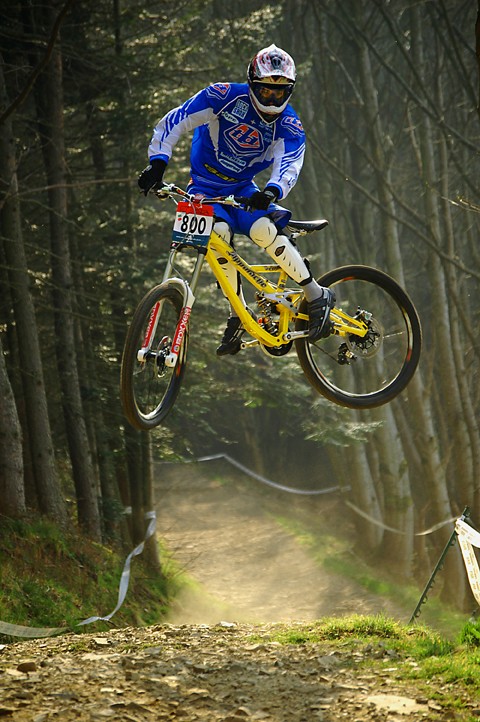Taken at a round of the SDA at Innerliethen, Scotland.

The rider is Danny Hart!