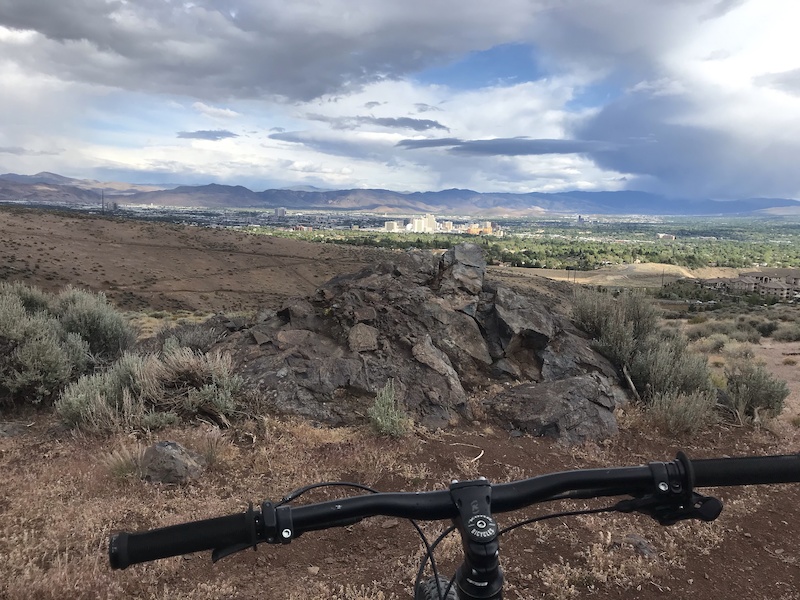 P Drop Trail Mountain Biking Trail Reno, Nevada