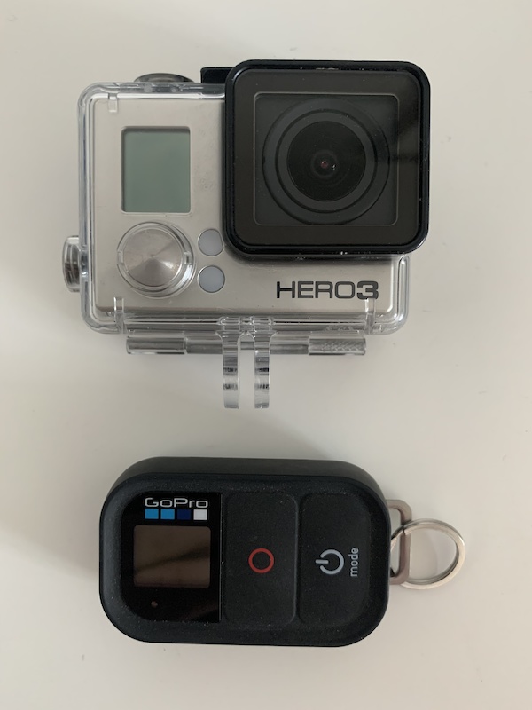 GoPro Hero 3 Black Edition camera and remote for sale!