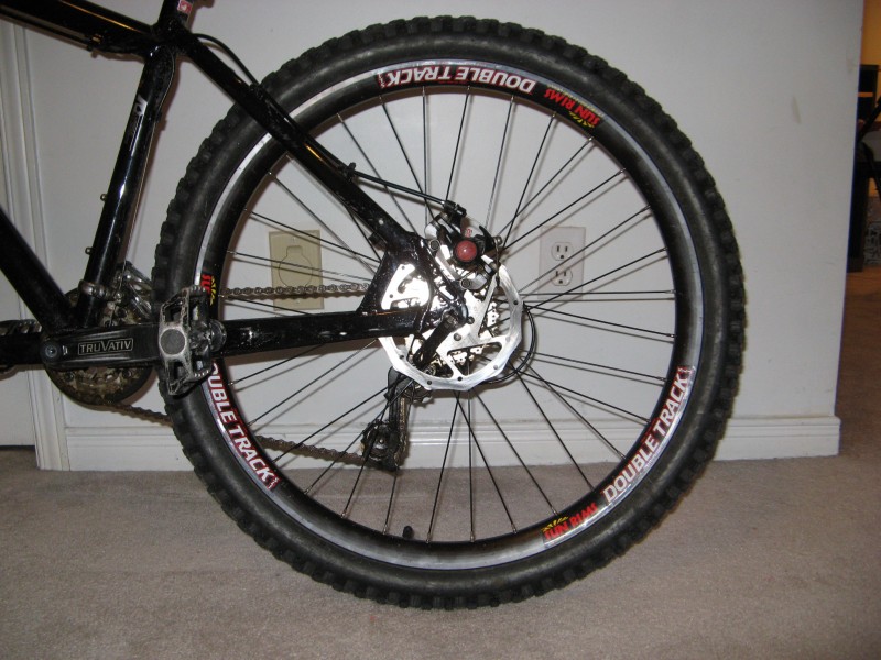 2007 norco rival with double track rim