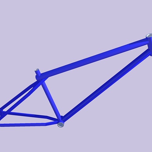 Frame i drew in Google SketchUp and Rendered in Podium