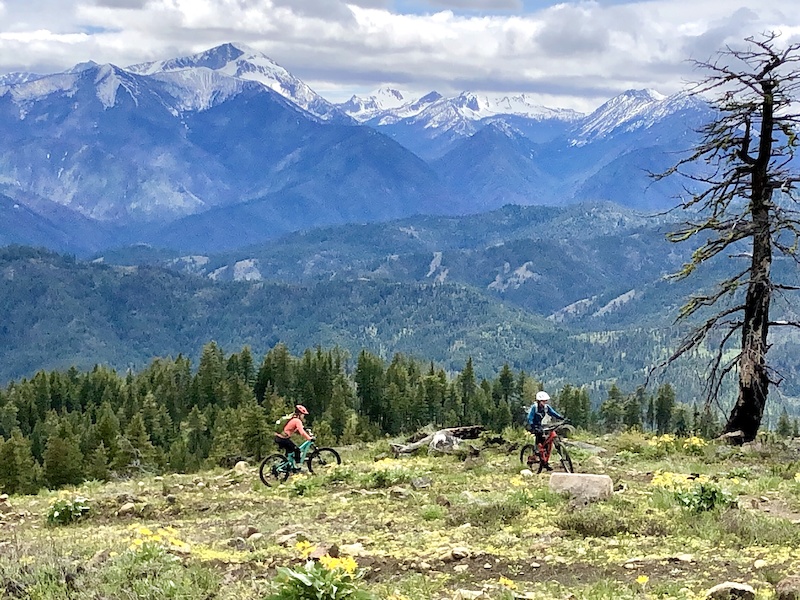 Thompson Ridge Mountain Biking Trail Winthrop, WA