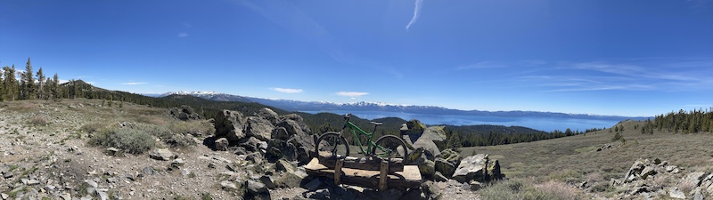 bikepacking tahoe rim trail