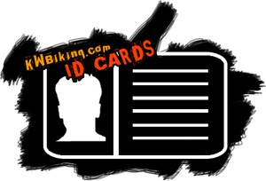 KWBiking.com ID Cards