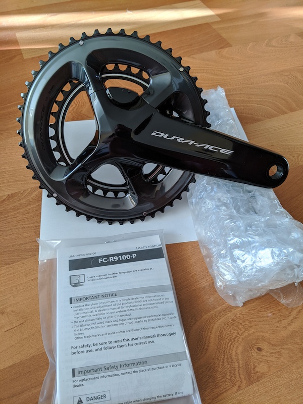 2019 Shimano Dura Ace R9100P Power Meter 170mm, 50-34 For Sale