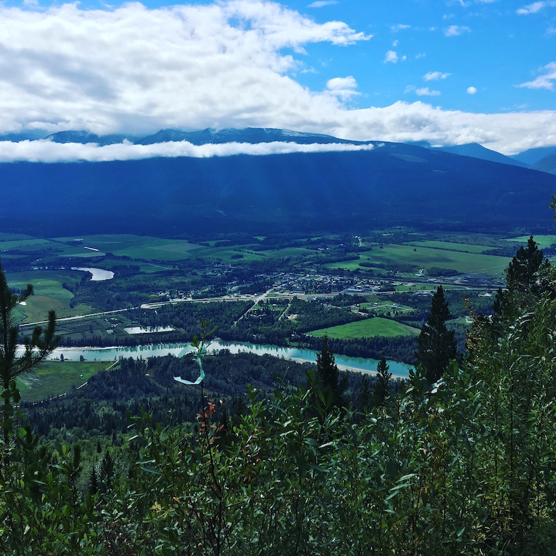 Ragged Mountain Biking Trail McBride, British Columbia