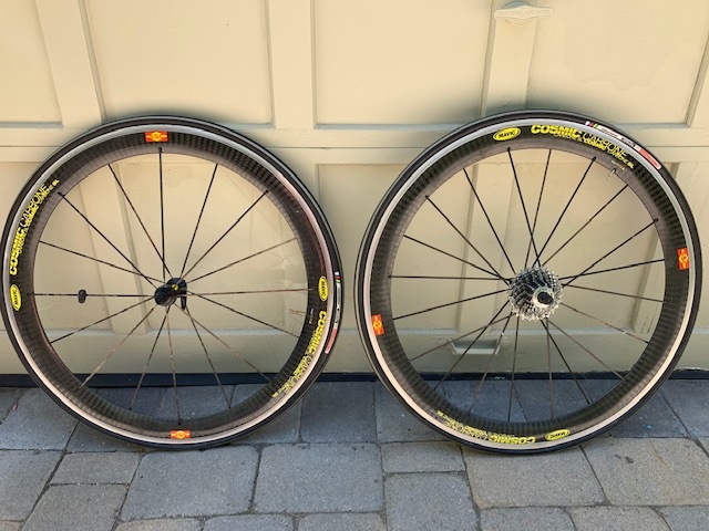 mavic cosmic carbone sl wheelset