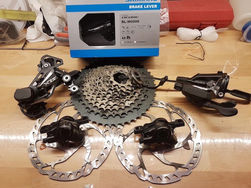 shimano xc501 weight