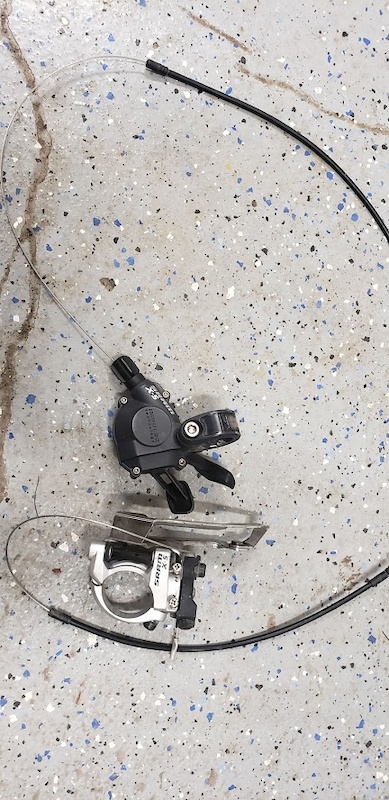 Sram X5 3 Speed Front Derailleur And Shifter For Sale