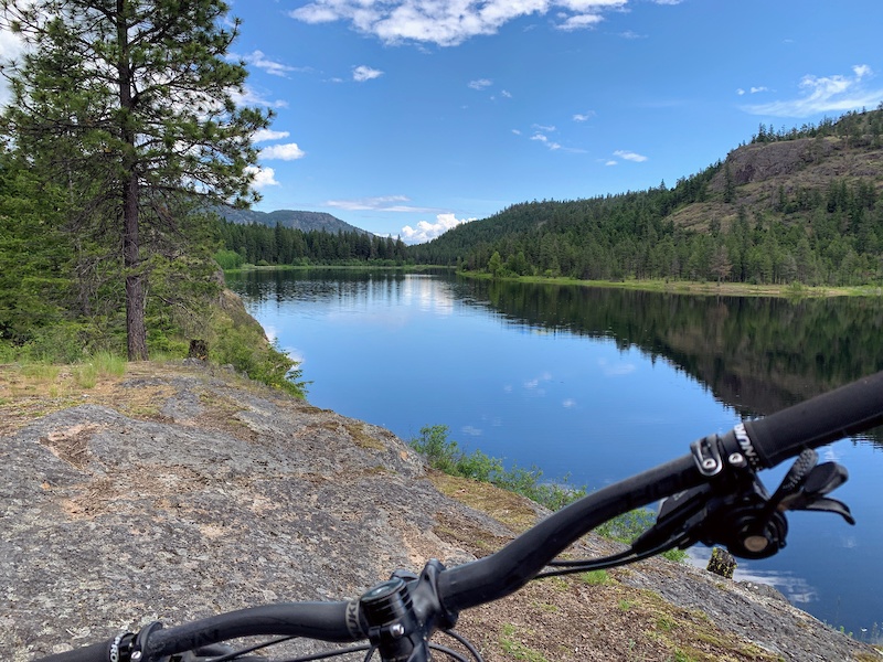Lake Loop Mountain Biking Trail West Kelowna, BC
