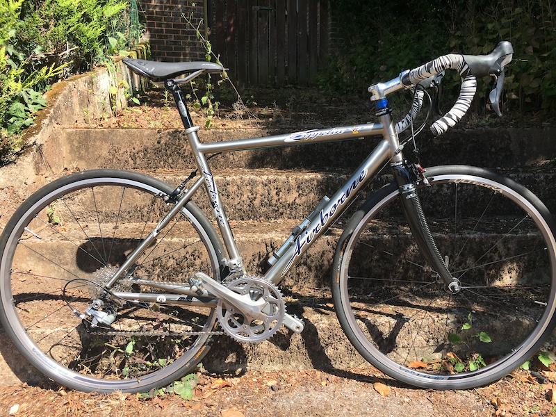 airborne zeppelin titanium road bike