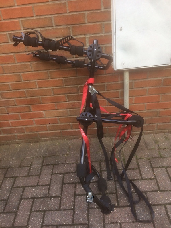 2019 Halfords Rear High Mount 3Bike Bike Rack For Sale