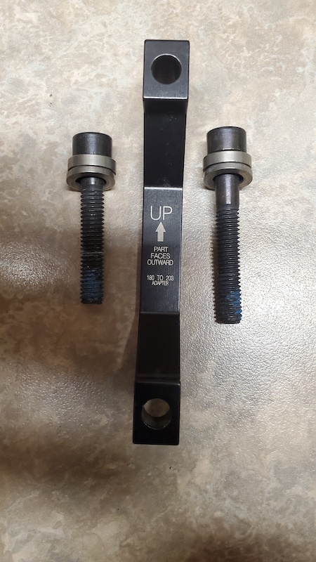 fox 36 200mm rotor adapter