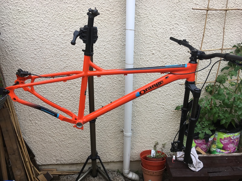 orange clockwork evo frame