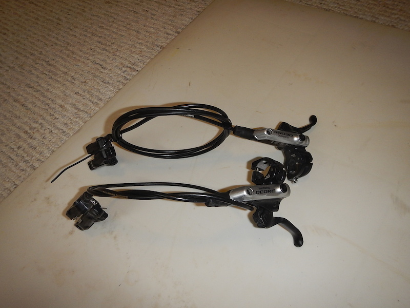 2017 Shimano Deore BRM615 Front and Rear Hydraulic Brakes For Sale