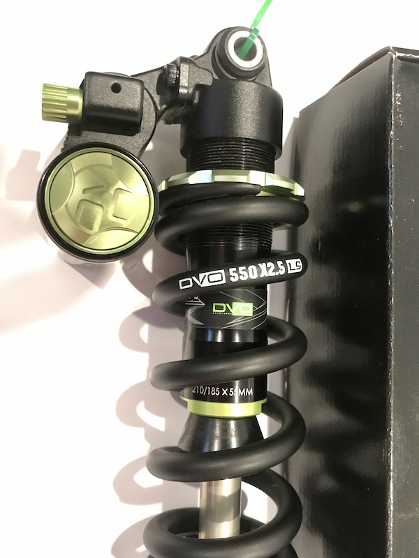 2019 DVO Jade X 210x55 Coil: 500 and 550 lb Springs For Sale