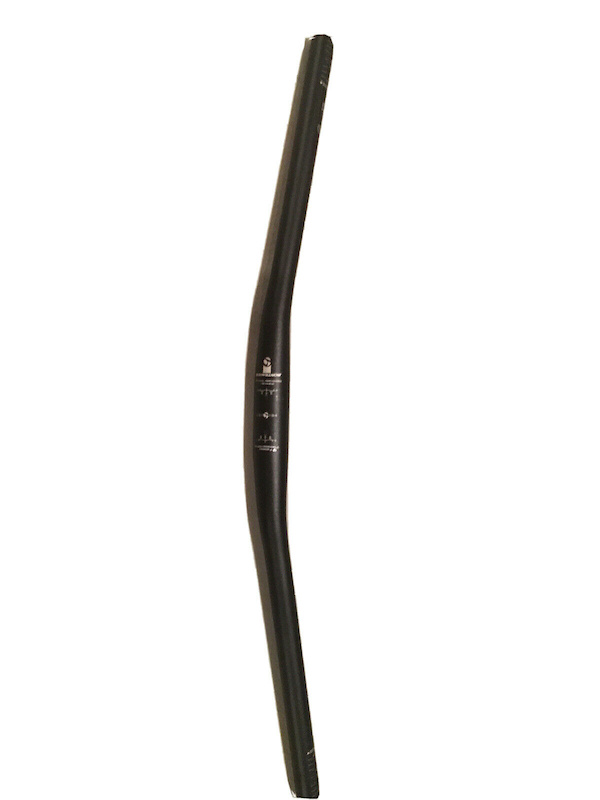 2012 Bontrager Aluminum XC Handlebar, 690mm Wide, 5mm Rise For Sale