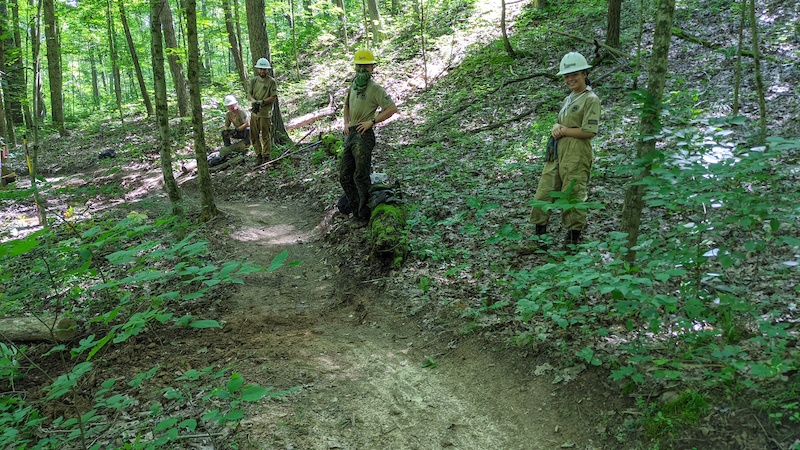 Tipple Top Mountain Biking Trail - Athens, Ohio