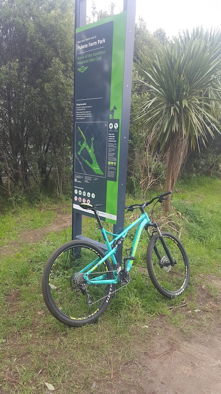 Poo Fence to Dolce Mountain Biking Trail Hamilton