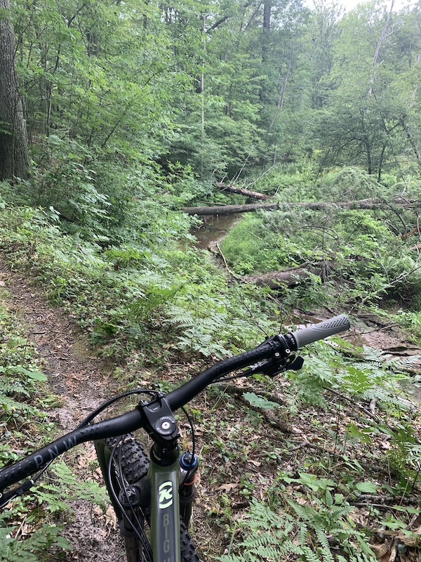 North Stubway Mountain Biking Trail Midland, Michigan