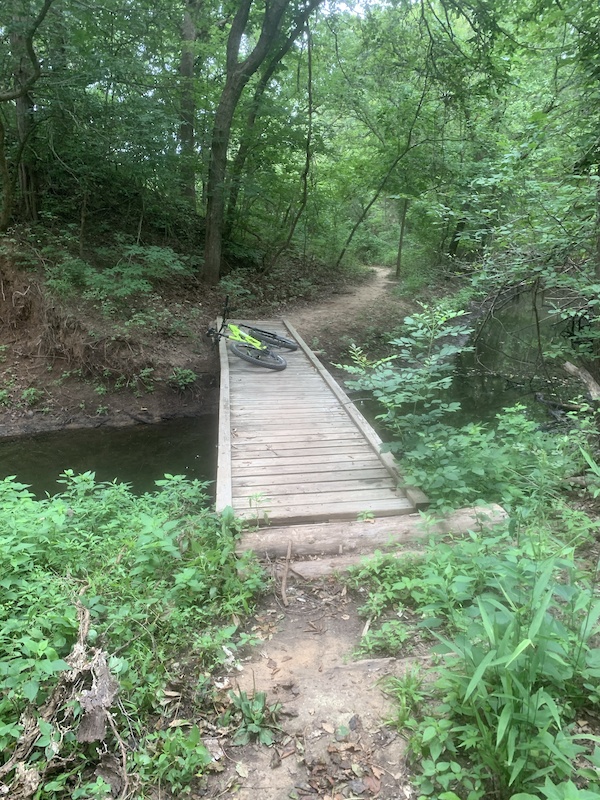 Yellow Trail Mountain Biking Trail - Stillwater, Oklahoma