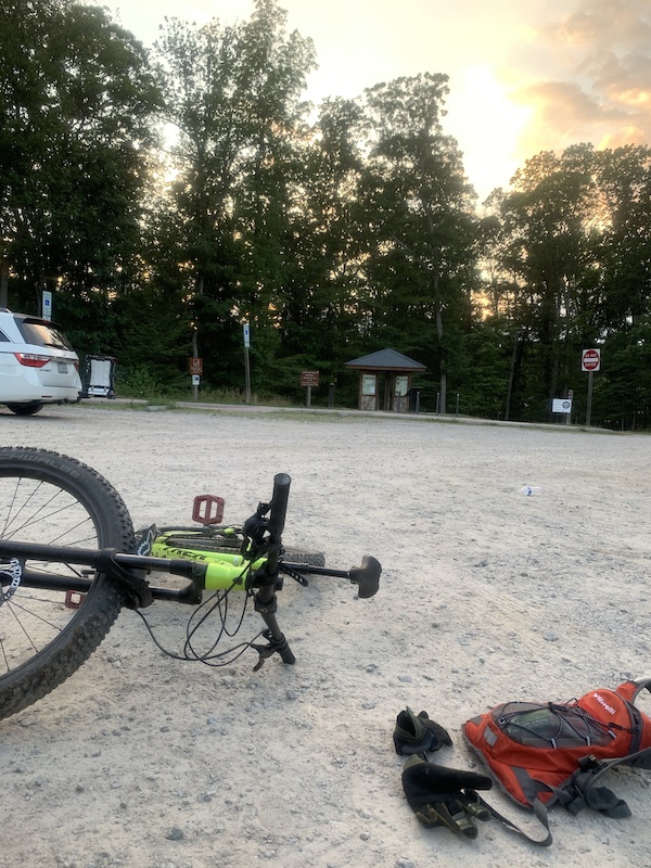 South Branch Access Mountain Biking Trail Lorton