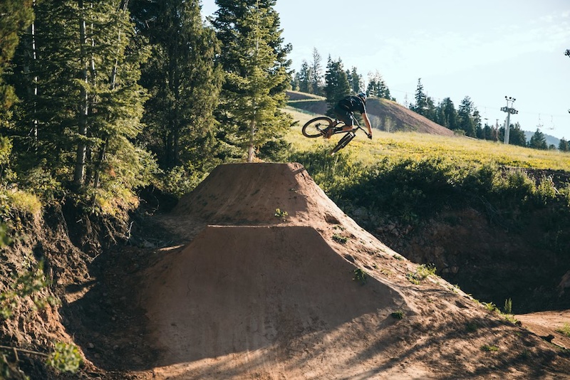 Video Trail Riding and Dirt Jumping in Park City with Mitch