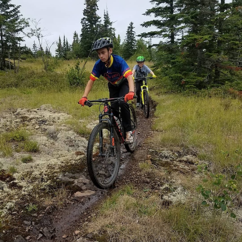 Fluvial Trail Mountain Biking Trail Grand Marais