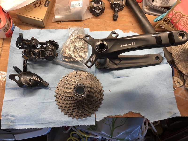 SRAM X9 Groupset 10 Speed For Sale