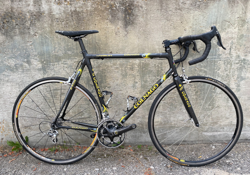 colnago c40 black yellow colnago c40 black yellow