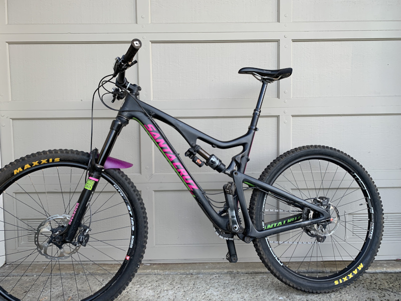 2015 Santa Cruz Bronson C WITH spare components For Sale