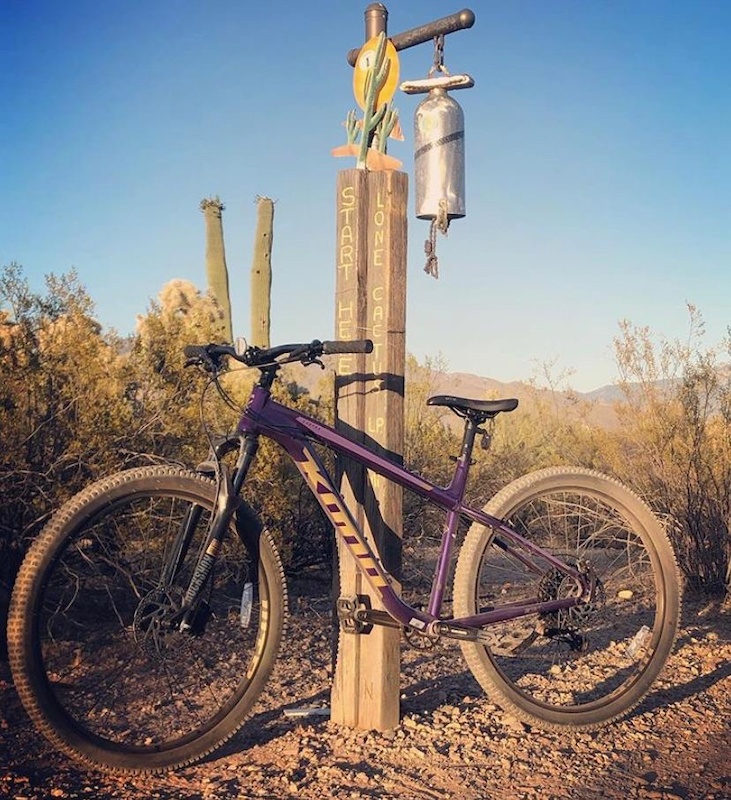Lone Cactus Loop Mountain Biking Trail Tucson, Arizona
